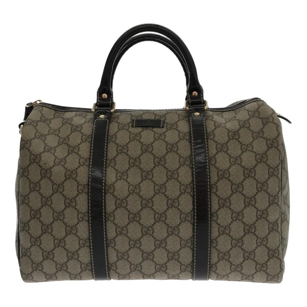 Gucci Mini Boston Bag GG Supreme Joy Beige Brown
